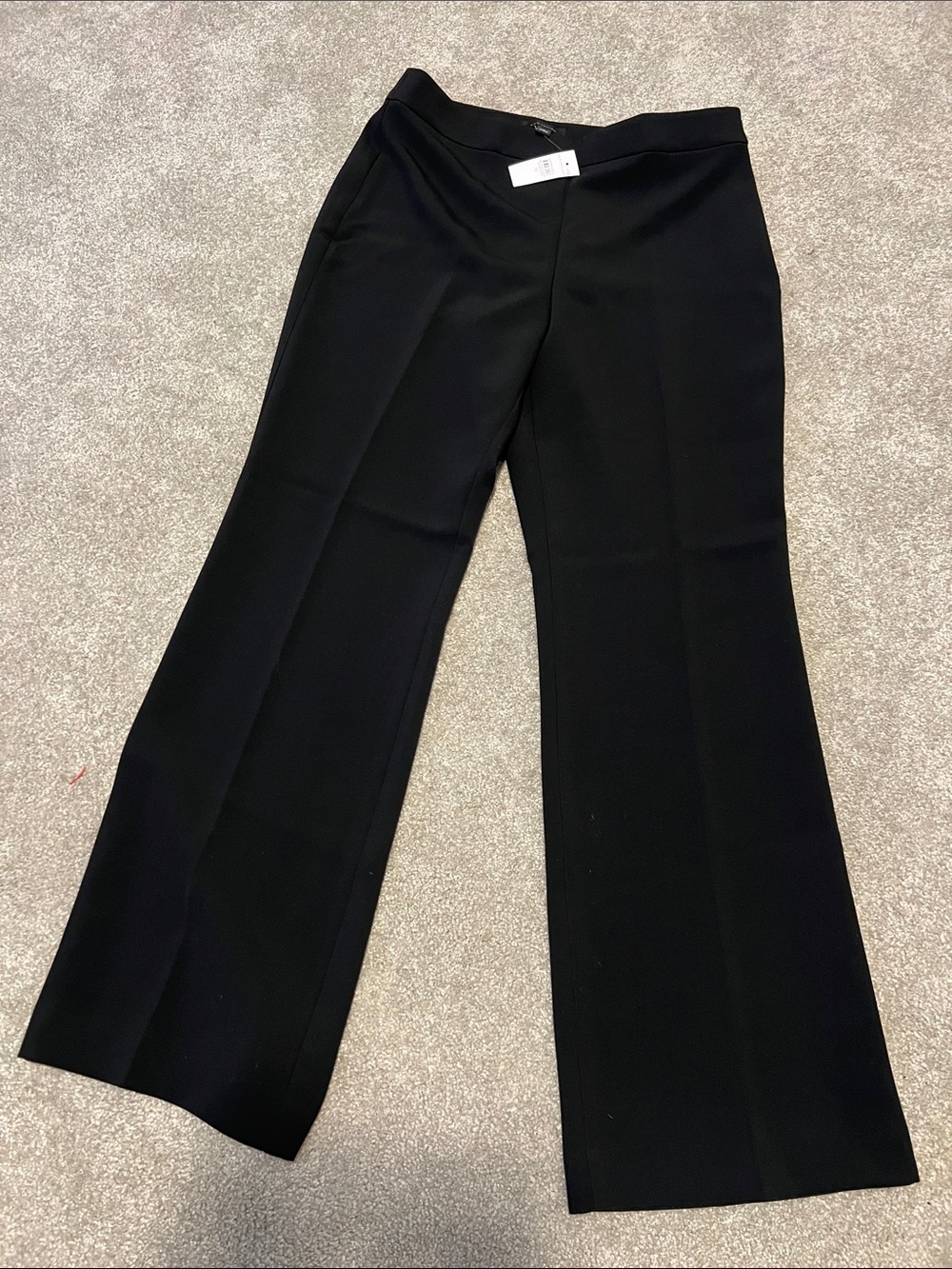 Ann Taylor Women's Black Wide-Leg Dress Pants
